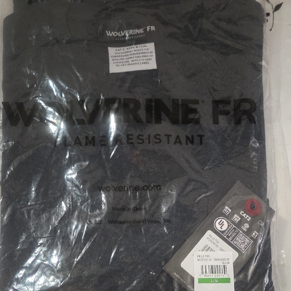 Wolverine Gray Flame Resistant Shirt